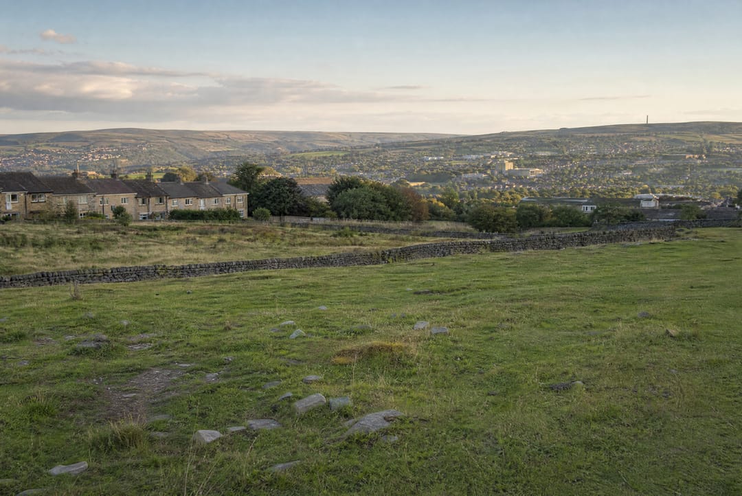 Open land